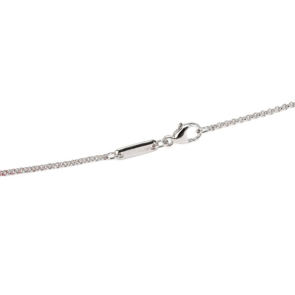 098820 clasp Chopard Chopardissimo Diamond Necklace in 18K White Gold 005 CTW