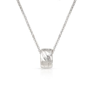 098820 fv Chopard Chopardissimo Diamond Necklace in 18K White Gold 005 CTW