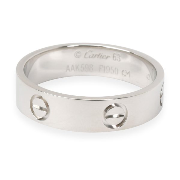 Rings Cartier LOVE Ring in Platinum