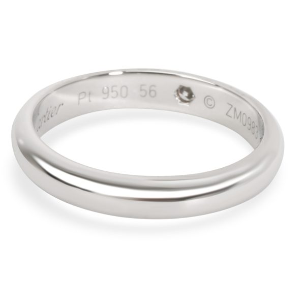 099116 bv Cartier 1895 Diamond Wedding Band in Platinum 005 CTW