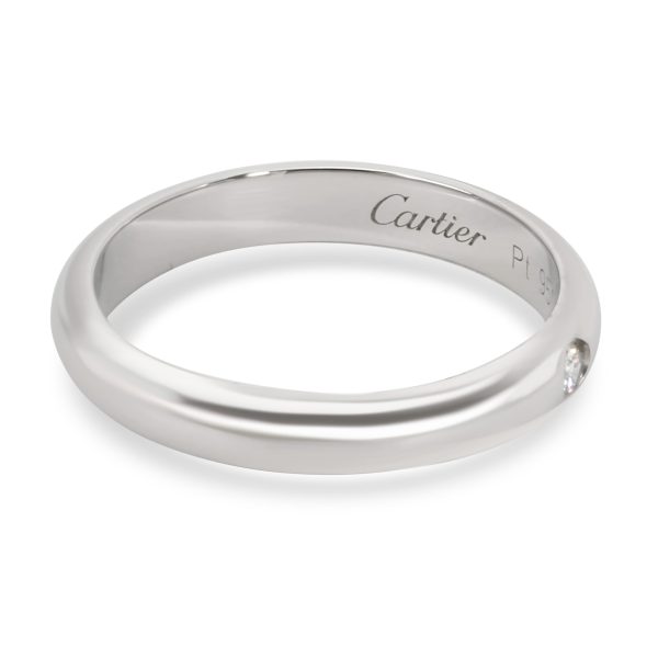 099116 sv Cartier 1895 Diamond Wedding Band in Platinum 005 CTW