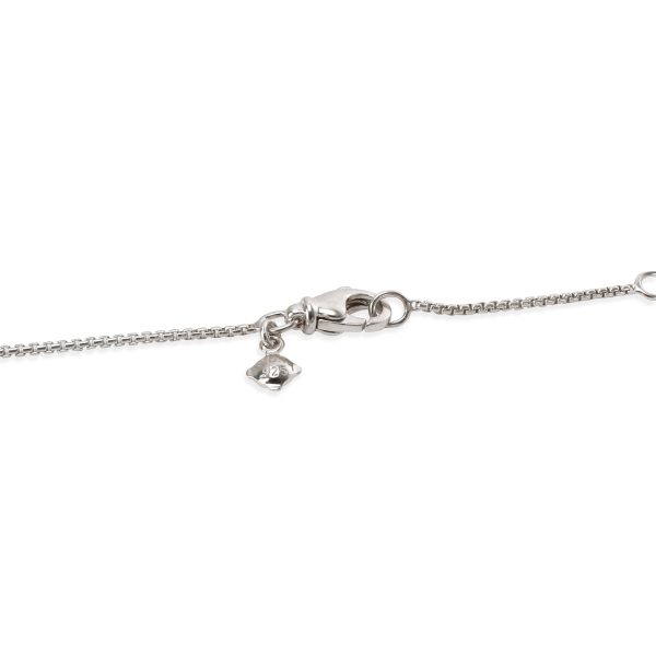 099186 clasp 1c48db66 32bd 45ff a613 44914a10291c David Yurman Crossover Pendant Necklace with Diamonds in Sterling Silver 04 CTW