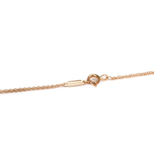 099200 clasp cf5f0169 8f9b 4af4 8b21 5844a128aec8 Tiffany Co Infinity Necklace in 18K Rose Gold