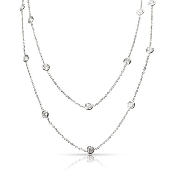 099327 fv 5ece9998 7825 4dcb 8de7 bcdd7e4bc7c1 21 Station Diamonds by the Yard DBY Necklace in Platinum 573 CTW