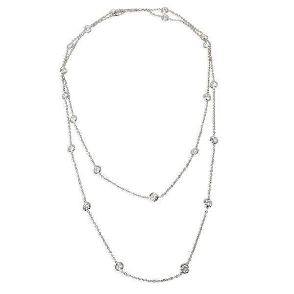 099327 pv f8f68493 eb7a 4eb8 bafb 8b369a895326 21 Station Diamonds by the Yard DBY Necklace in Platinum 573 CTW