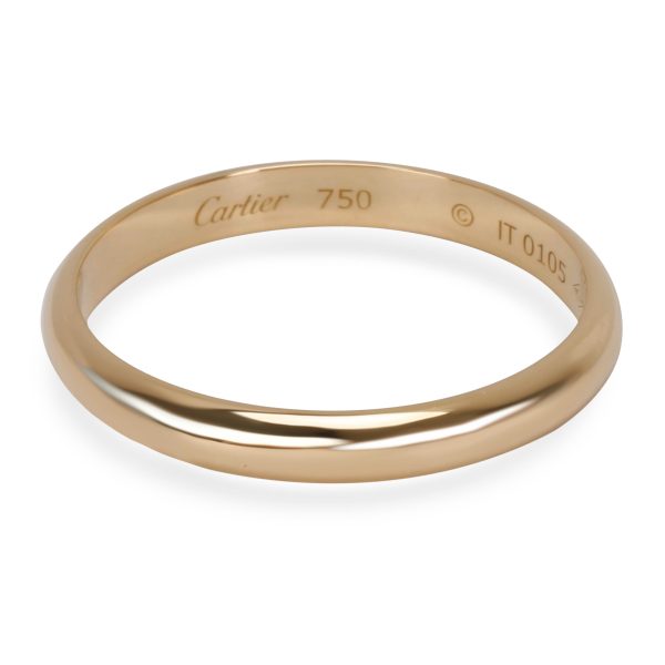 Rings Cartier 1895 Wedding Band in 18K Yellow Gold 25mm