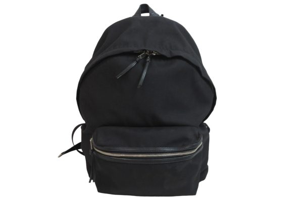 1 Saint Laurent Paris Backpack Leather Black