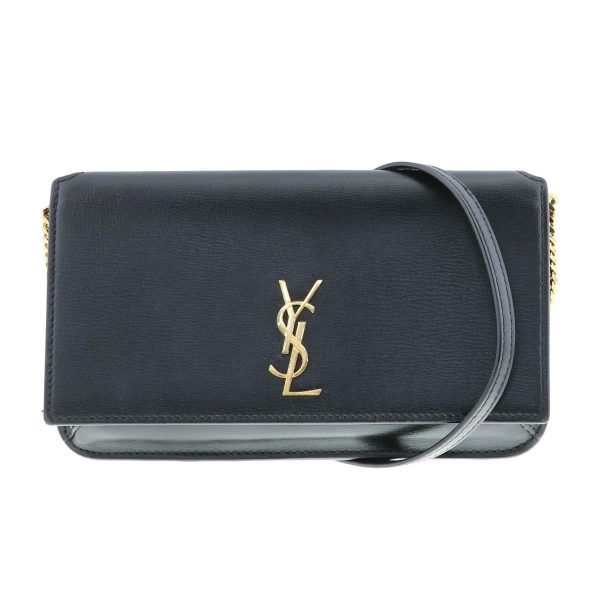 1 Saint Laurent Shoulder Messenger Bag Black