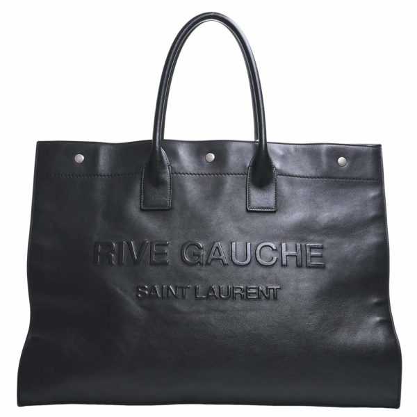 1 Saint Laurent Rive Gauche Tote Bag Black