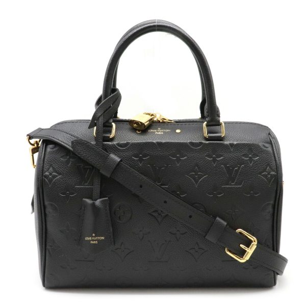 1 Louis Vuitton Empreinte Speedy Bandouliere 25 NM Noir Black