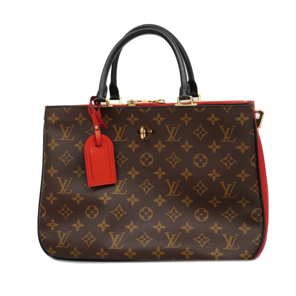 1 Louis Vuitton Handbag Monogram Millefeuille Rouge