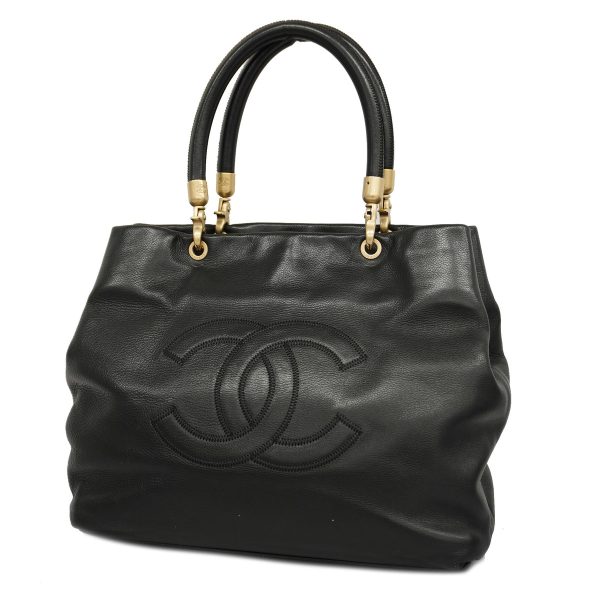 1 Chanel Tote Bag Leather Black