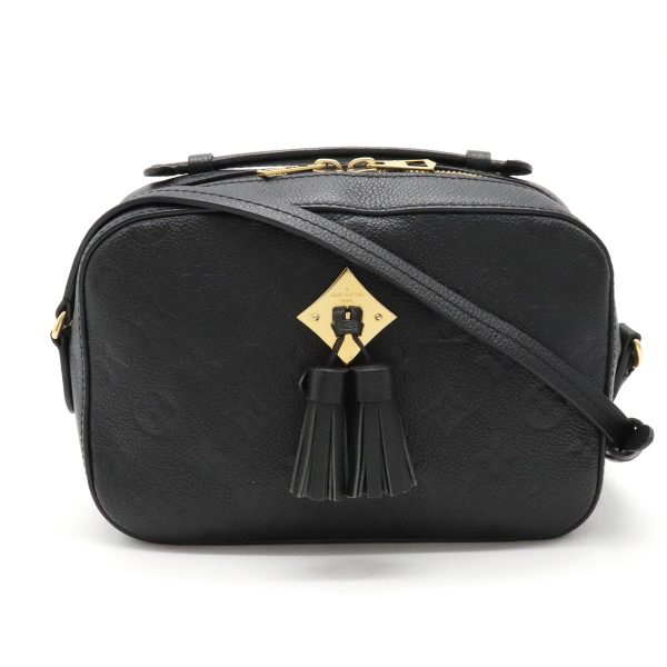 1 Louis Vuitton Empreinte Saintonges Crossbody Tassel Noir Black