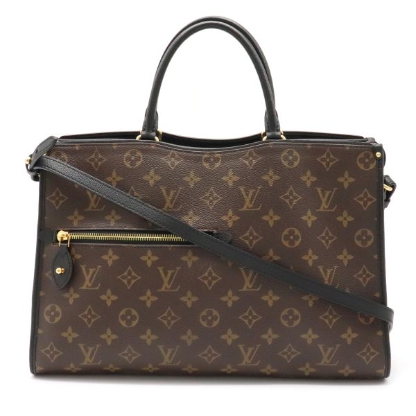 1 Louis Vuitton Monogram Popincourt MM Noir Black