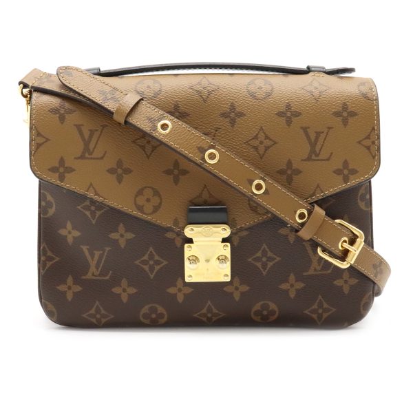 1 Louis Vuitton Monogram Reverse Pochette Metis MM