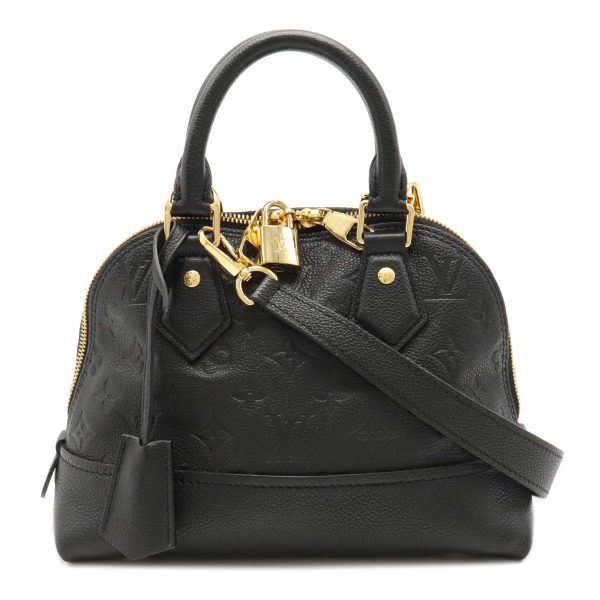 1 Louis Vuitton Empreinte Alma BB Noir Black