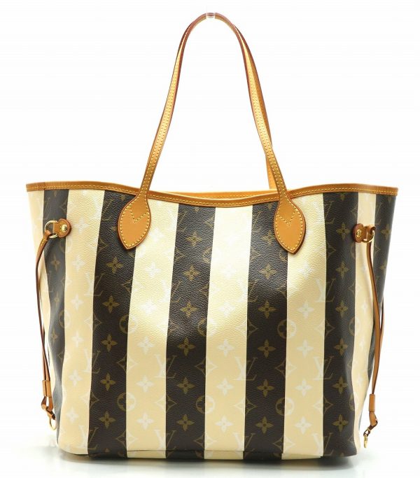 1 Louis Vuitton Monogram Rayures Neverfull MM