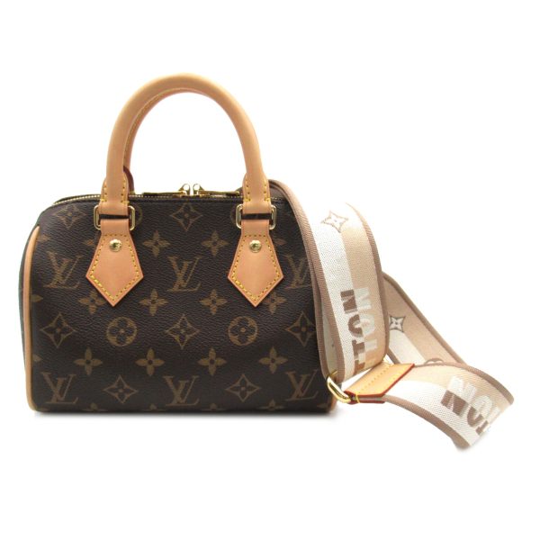 1 Louis Vuitton Speedy Bandouliere 20 Shoulder Bag Brown