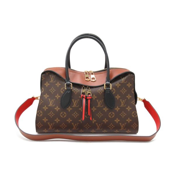 1 Louis Vuitton Tuileries Shoulder Bag Monogram Caramel