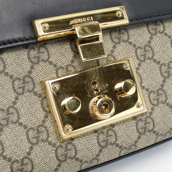 10 Gucci GG Shoulder Padlock Crossbody Shoulder Bag