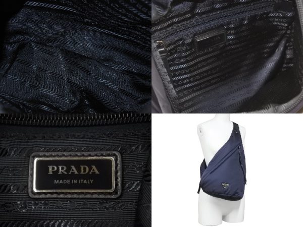 10 Prada Waist Bagbody Navy Leather