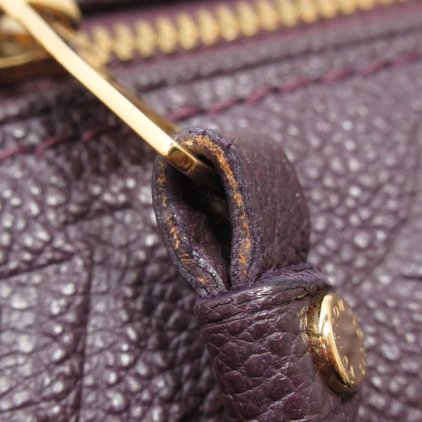 10 Louis Vuitton Speedy Bandouliere 25 Handbag Bag Empreinte Purple