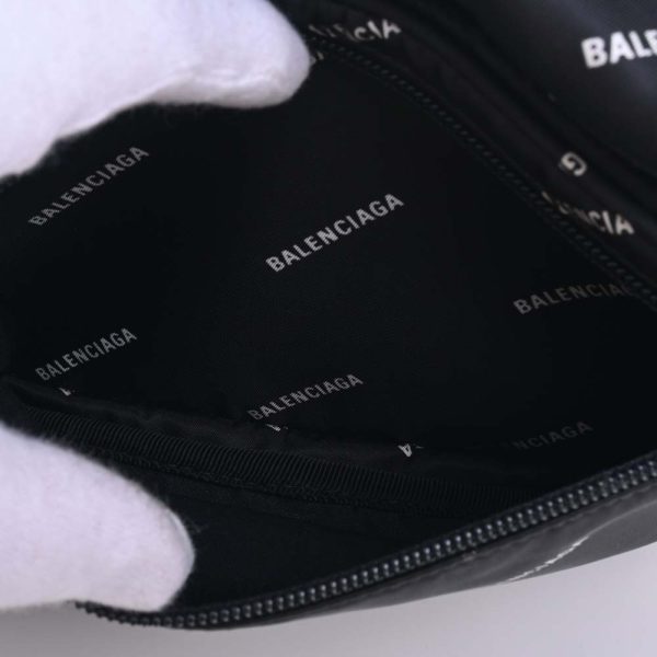 10 Balenciaga Nylon Explorer Pouch Belt Bag Black