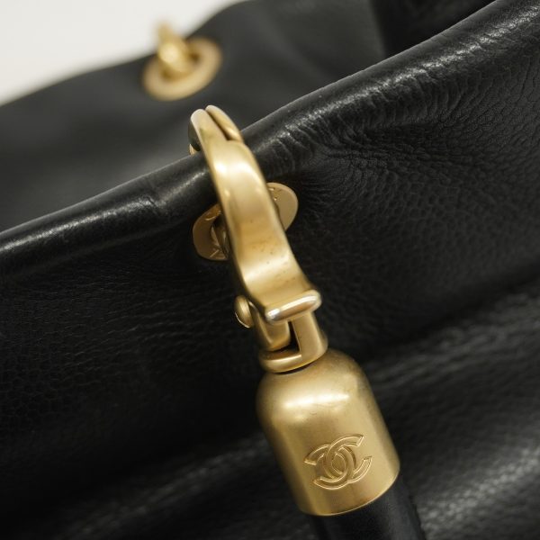 10 Chanel Tote Bag Leather Black