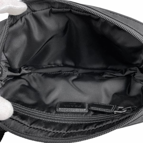 1000053072701 16 Prada Waist Bag Body Bag Nylon Nero Black