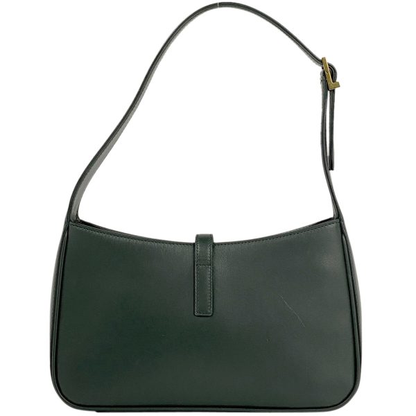 1000053958128 13 Saint Laurent Cassette Shoulder Bag Monogram Hobo Bag Leather Green