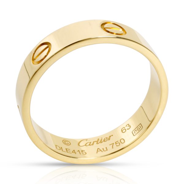 Cartier Cartier Love Band in 18K Yellow Gold Size 63