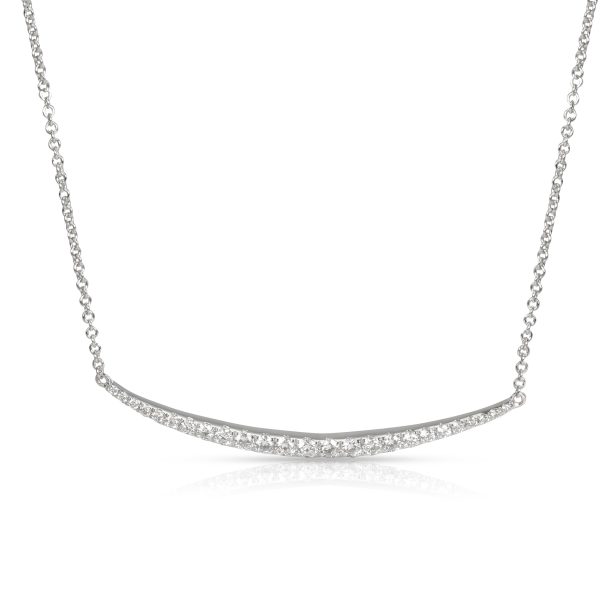 100723 fv b55643f2 aa0f 4167 b04f 3112b302d8d0 Nicole Rose Arc Diamond Curved Bar Necklace in 18K White Gold 048 CTW