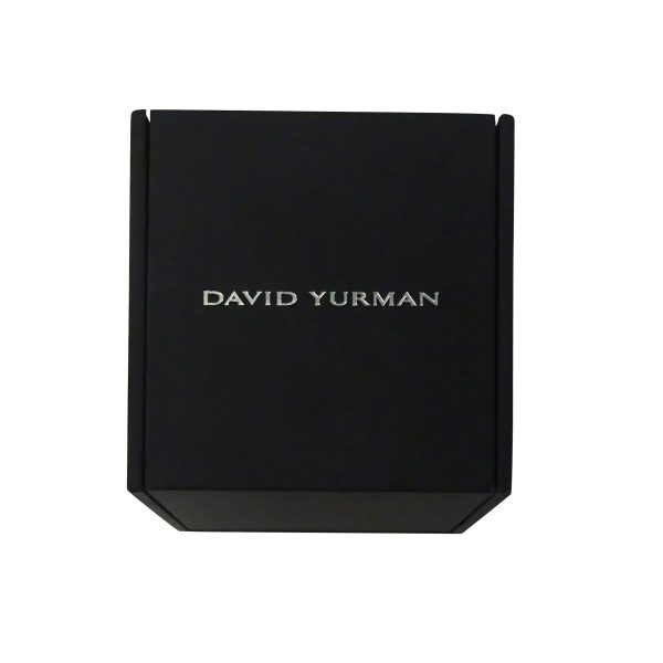 101024 box e12b0029 c5f4 4ab6 960c 4628fc157d26 David Yurman Black Diamond Titanium Carbon Dog Tag Pendant in Silver 17 CTW