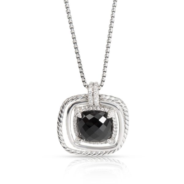 101036 fv 427a0912 179a 49fa 9072 8d44acf9a71f David Yurman Châtelaine Onyx Diamond Pendant in Sterling Silver 041 CTW