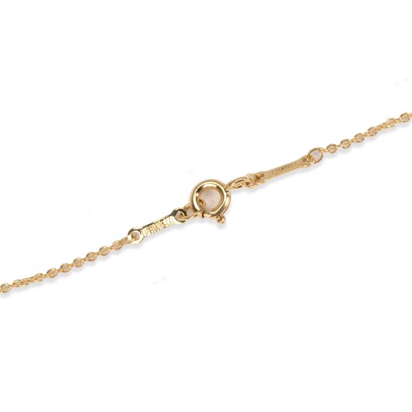 101223 clasp Tiffany Co Diamonds by the Yard Diamond Necklace in 18K Yellow Gold 030 CTW