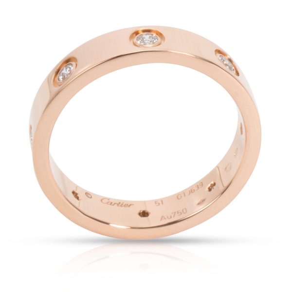 Cartier Cartier Love Diamond Band in 18K Rose Gold 019 CTW