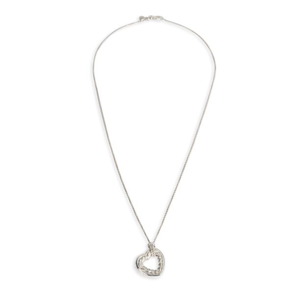 101472 pv 329f597e e63d 4481 8391 7bfb302d6eb8 David Yurman Cable Heart Pendant in Sterling Silver on a Petite Box Chain