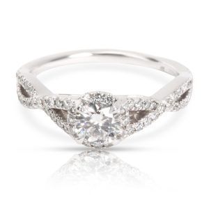 101533 fv Brilliant Earth Diamond Engagement Ring in 18K White Gold GIA F VS1 074 CTW