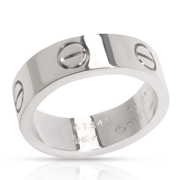 Cartier Cartier Love Ring in 18K White Gold Size 51