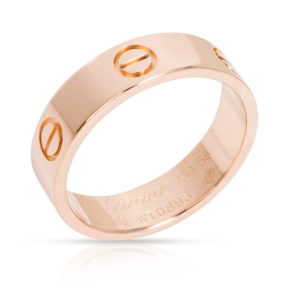 Cartier Cartier Love Band in 18K Size 58 55mm Rose Gold