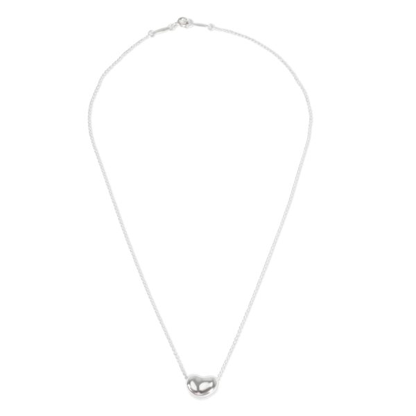 101827 pv Tiffany Co Elsa Pereti Bean Necklace in Sterling Silver