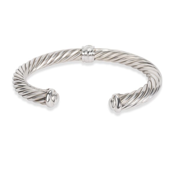 102243 bv David Yurman Cable Classics Bracelet with Diamonds 7mm 027 CTW