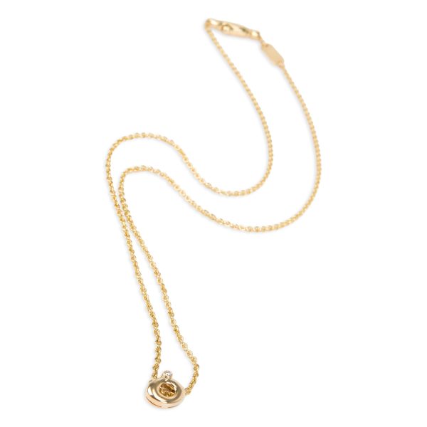 102252 pv 08f7cd8f ad76 4f5a 93eb 9ece9b6c8c08 DeBeers Single Mini Rainfall Diamond Necklace in 18K Yellow Gold 001 CTW