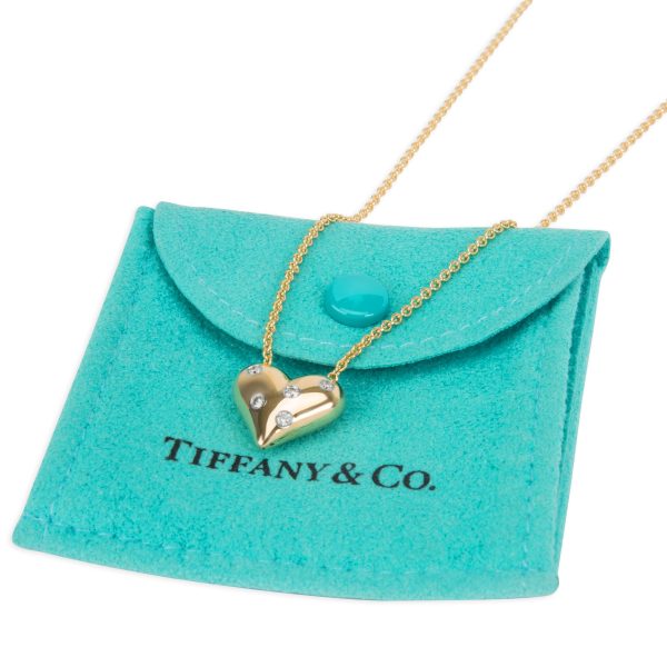 102281 box 39a35746 67ec 4bbb b3e5 ab1b0eea3f68 Tiffany Co Etiole Diamond Heart Necklace in 18K Yellow Gold 015 CTW