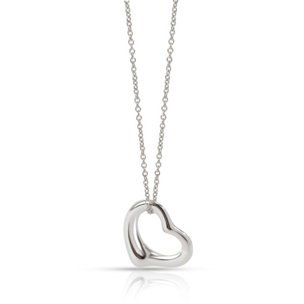 102286 fv 4ade9296 a147 4a92 bbdf 5d4f17ac0919 Tiffany Co Elsa Peretti Open Heart Necklace in Sterling Silver