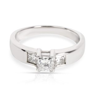 102336 fv Brilliant Earth Princess Diamond Engagement Ring in 18K Gold E VVS2 090 CTW