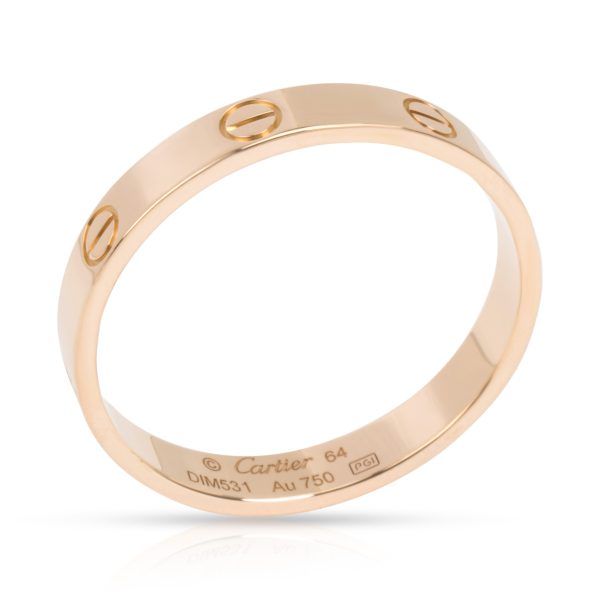 Cartier Cartier Love Band in 18K Rose Gold Size 64