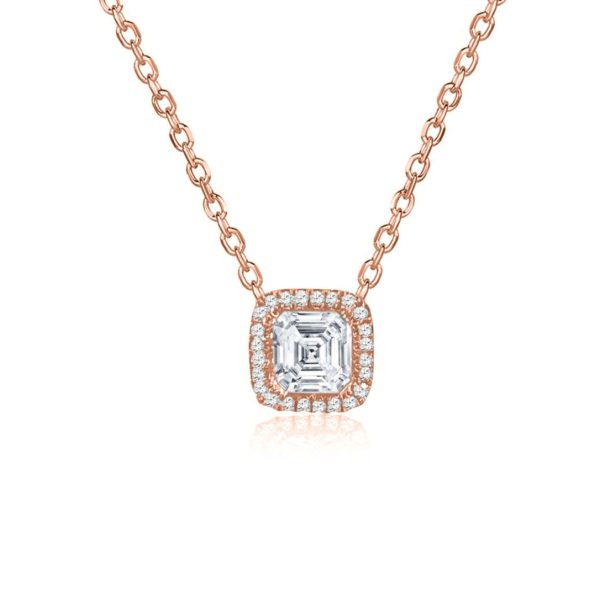 102424 fv 95099437 3238 4471 a8f4 ab750022743d Rock Divine Perfect Square Diamond Necklace in 18K Rose Gold F VS2 072 CTW