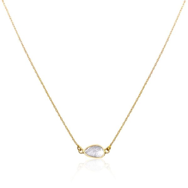 102434 fv 0131bc61 50b2 438e bee1 76b8cca14023 Rock Divine Dawn Collection Sunlight Diamond Slices Necklace 18K Gold 020 CTW