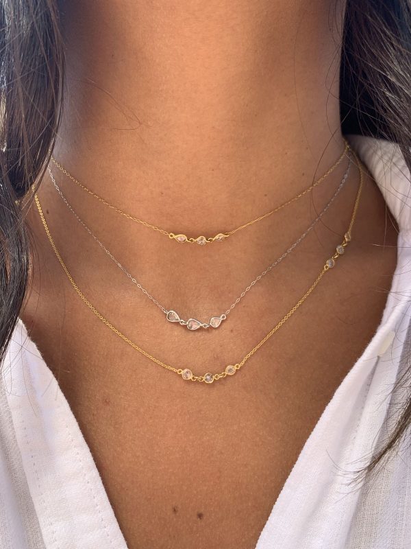 102469 pv e19fccc2 3d71 4cf5 9529 b4898fe3715d Rock Divine Dawn Collection River Of Pears Diamond Necklace 18K Gold 019 ctw